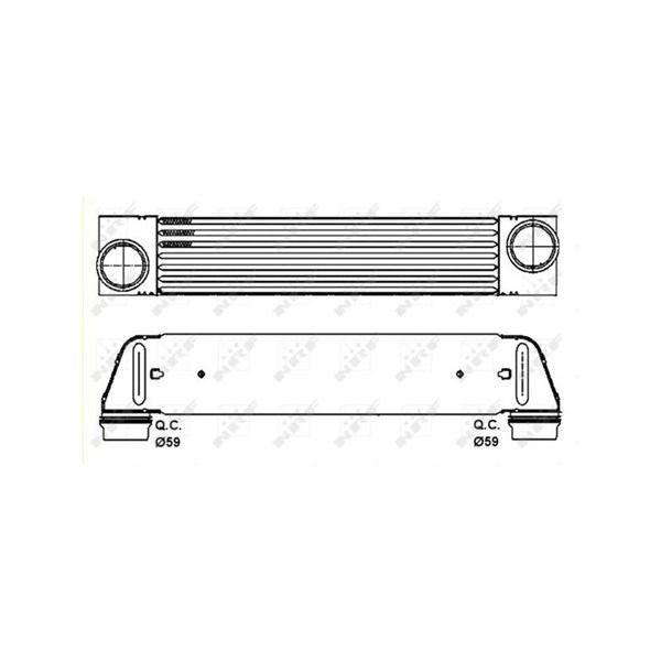 Intercooler Nrf 30317 NRF