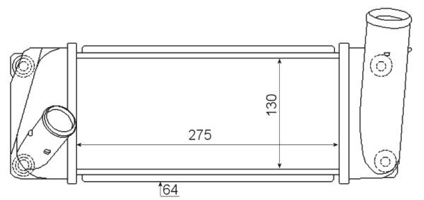 Intercooler Nrf 30347 NRF