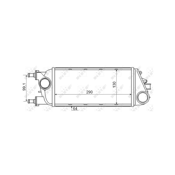 Intercooler Nrf 30348 NRF