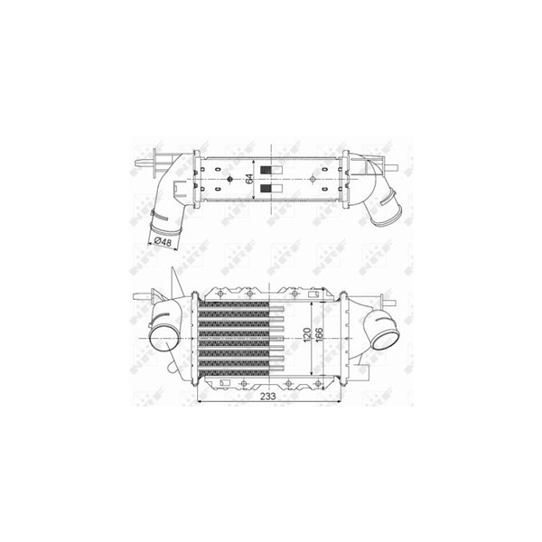 Intercooler Nrf 30352 NRF