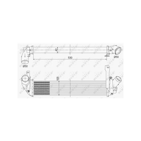 Intercooler Nrf 30353 NRF