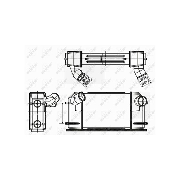 Intercooler Nrf 30355 NRF