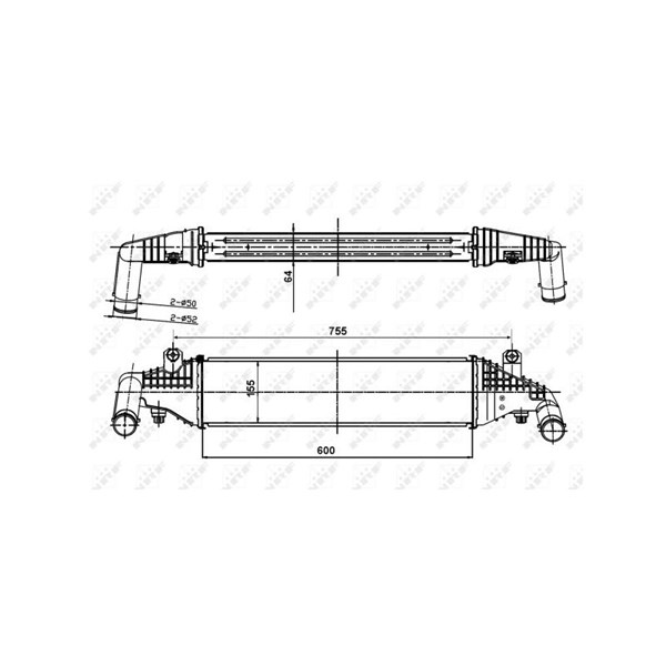 Intercooler Nrf 30364 NRF