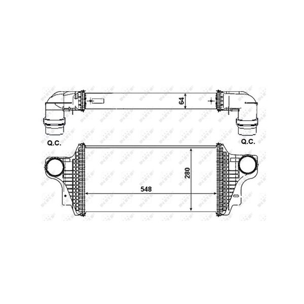 Intercooler Nrf 30370 NRF