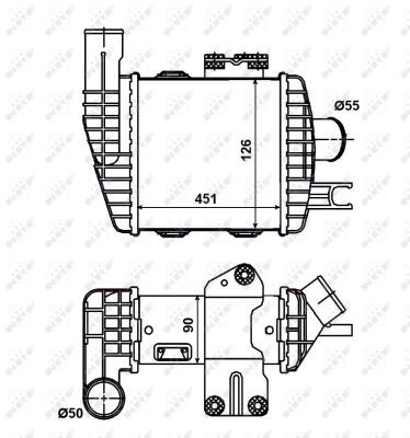 Intercooler Nrf 30371 NRF
