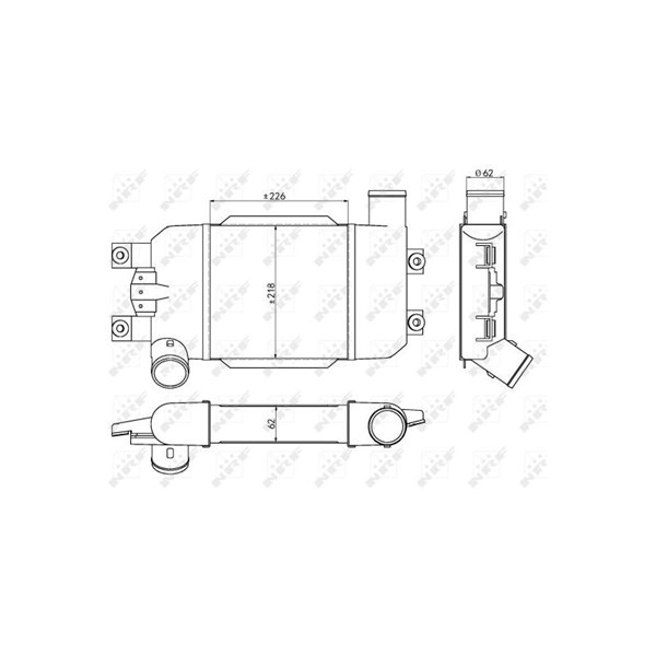 Intercooler Nrf 30383 NRF