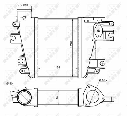Intercooler Nrf 30384 NRF