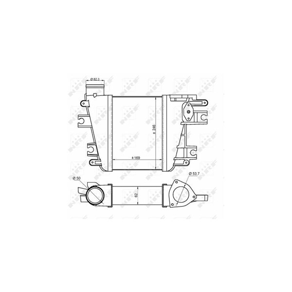 Intercooler Nrf 30384 NRF