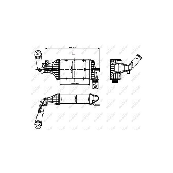 Intercooler Nrf 30428 NRF