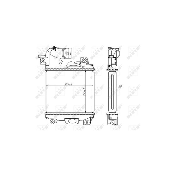 Intercooler Nrf 30455 NRF