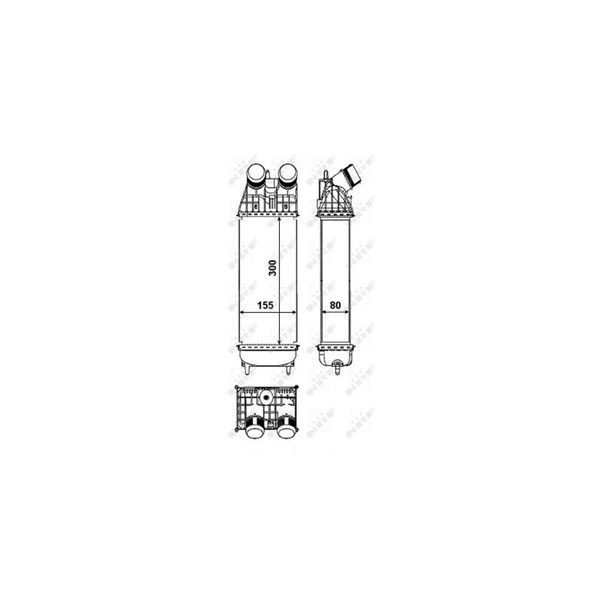 Intercooler Nrf 30460 NRF