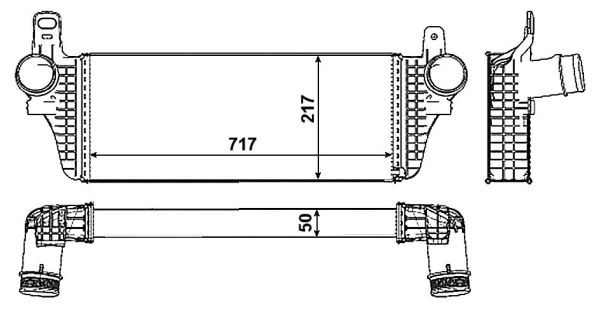 Intercooler Nrf 30466 NRF