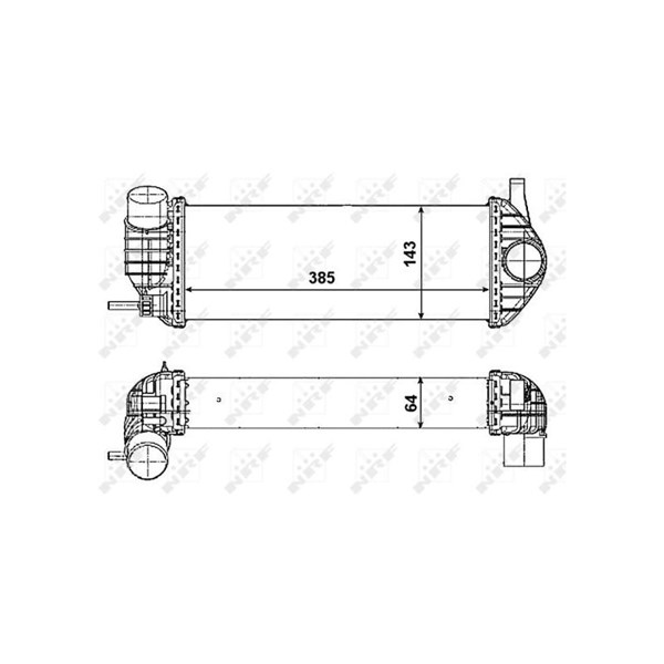 Intercooler Nrf 30468 NRF