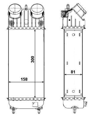 Intercooler Nrf 30473 NRF