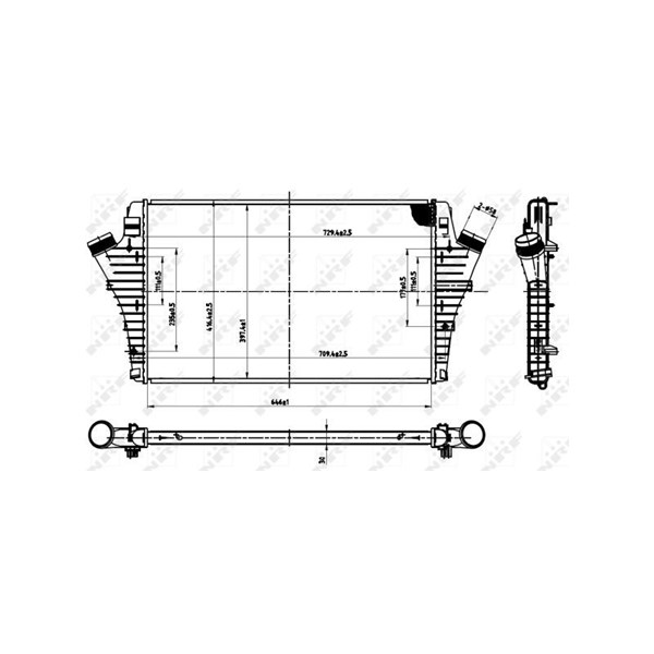 Intercooler Nrf 30475 NRF Intercooler Nrf 30475 NRF