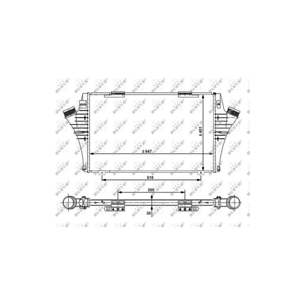 Intercooler Nrf 30480 NRF Intercooler Nrf 30480 NRF