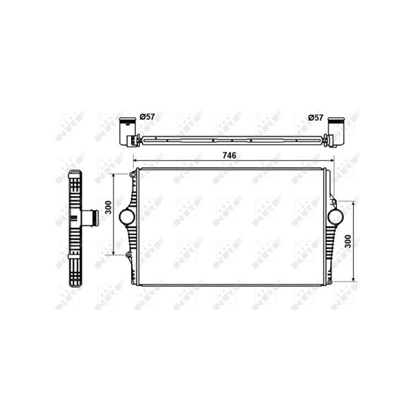 Intercooler Nrf 30501 NRF Intercooler Nrf 30501 NRF