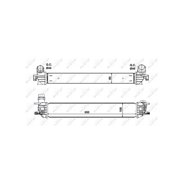 Intercooler Nrf 30503 NRF