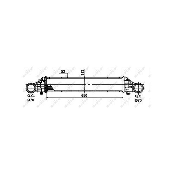 Intercooler Nrf 30509 NRF
