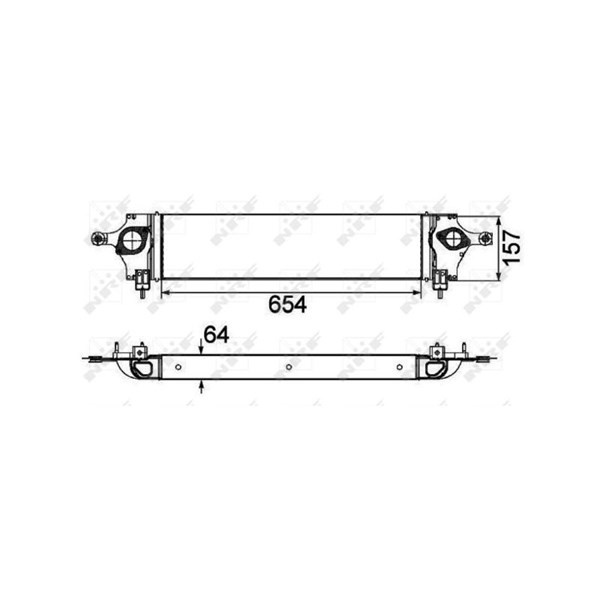 Intercooler Nrf 30510 NRF