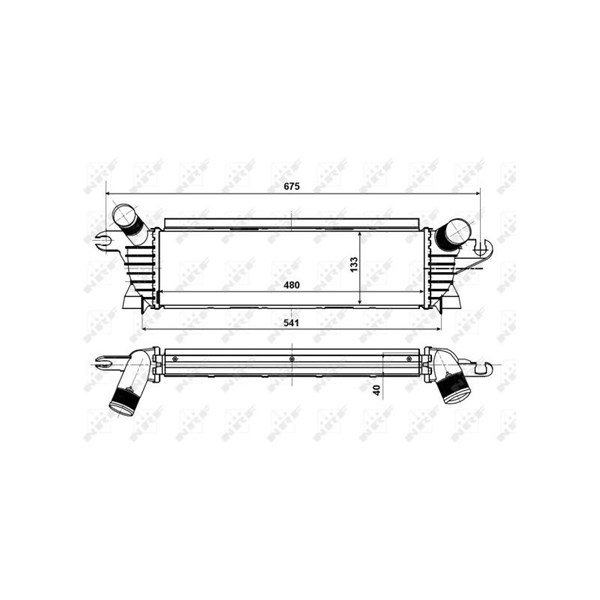 Intercooler Nrf 30511 NRF