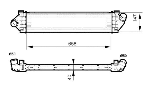 Intercooler Nrf 30515 NRF