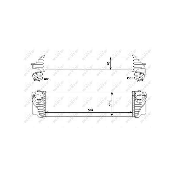 Intercooler Nrf 30523 NRF Intercooler Nrf 30523 NRF