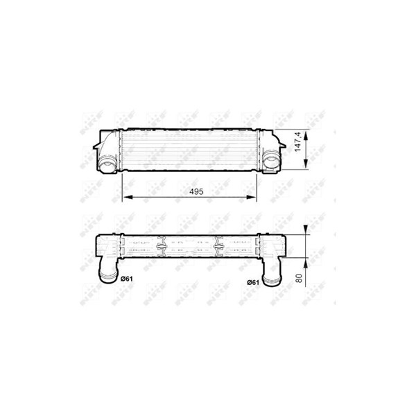 Intercooler Nrf 30524 NRF Intercooler Nrf 30524 NRF