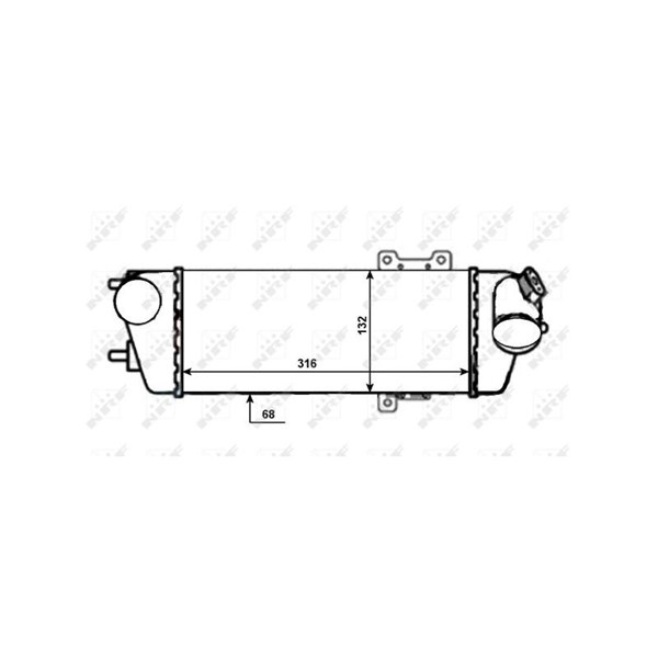 Intercooler Nrf 30525 NRF
