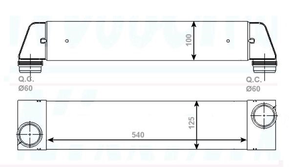 Intercooler Nrf 30528 NRF Intercooler Nrf 30528 NRF