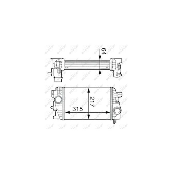 Intercooler Nrf 30534 NRF