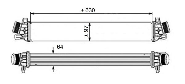 Intercooler Nrf 30540 NRF Intercooler Nrf 30540 NRF
