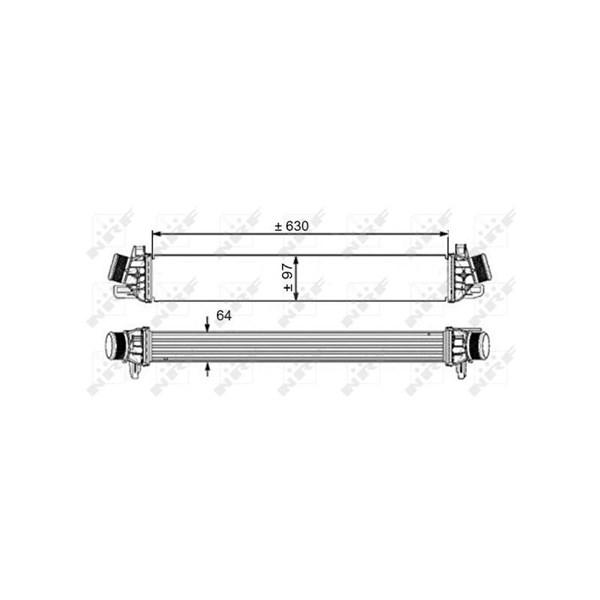 Intercooler Nrf 30540 NRF Intercooler Nrf 30540 NRF