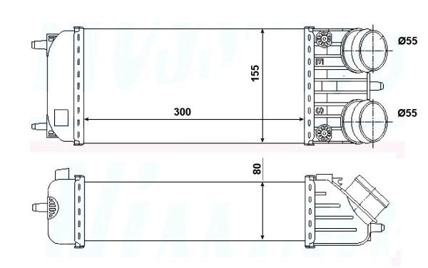Intercooler Nrf 30543 NRF