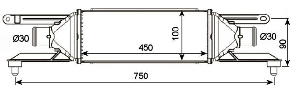 Intercooler Nrf 30751 NRF