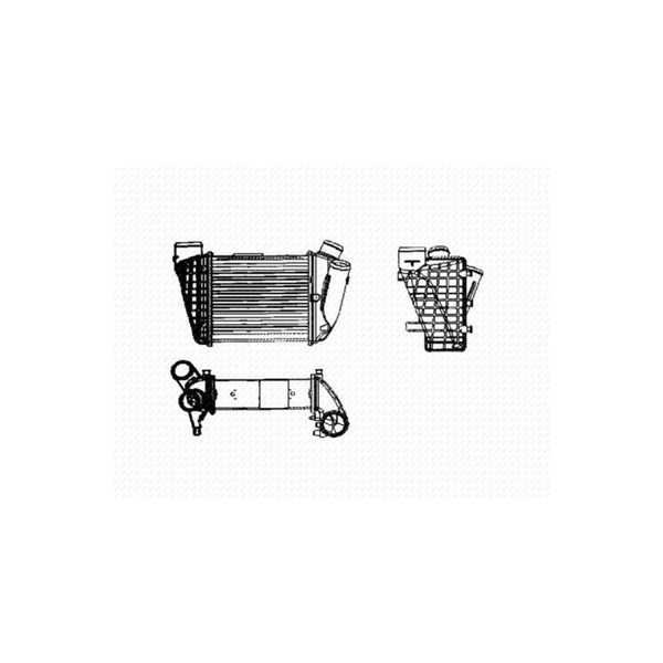 Intercooler, Höger Nrf 30754 NRF