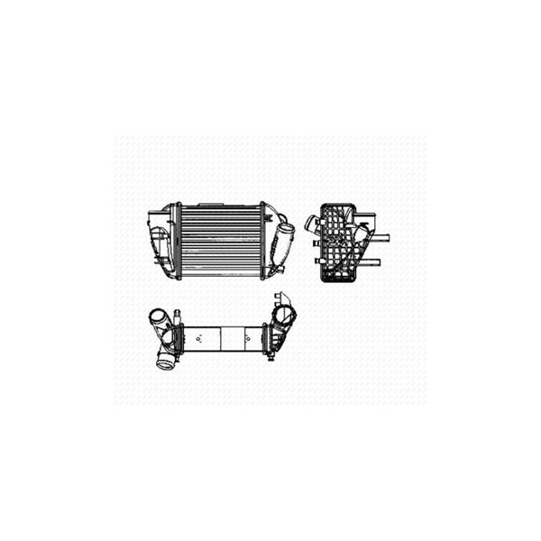 Intercooler, Vänster Nrf 30755 NRF
