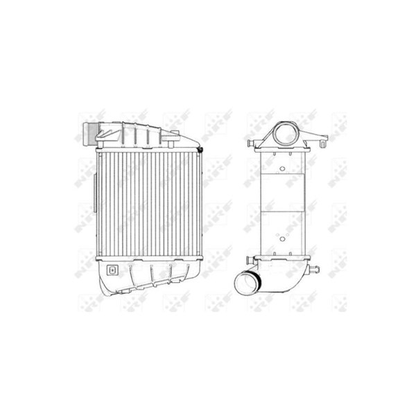 Intercooler, Höger Nrf 30771 NRF