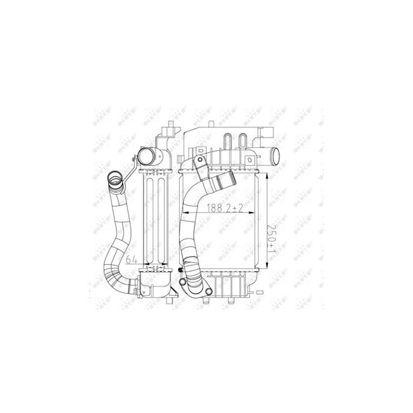 Intercooler Nrf 30785 NRF