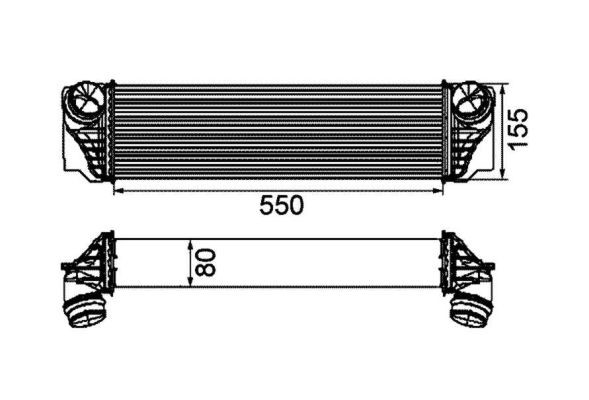 Intercooler Nrf 30793 NRF