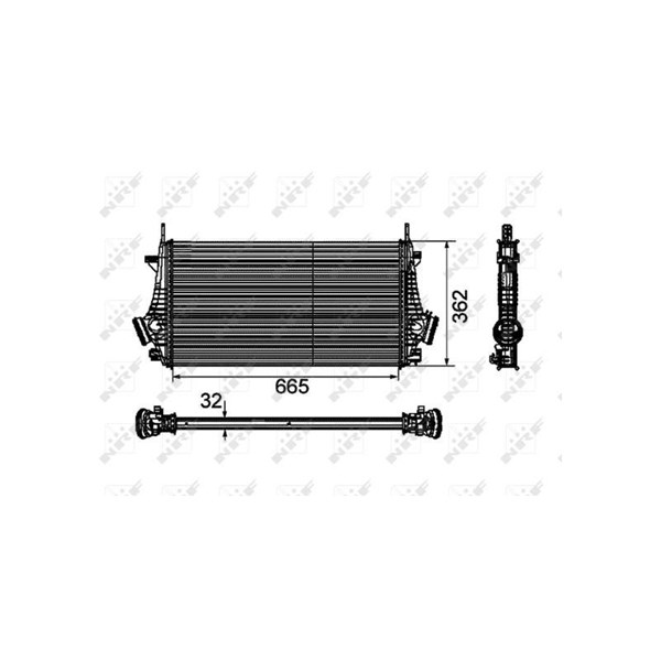 Intercooler Nrf 30796 NRF Intercooler Nrf 30796 NRF