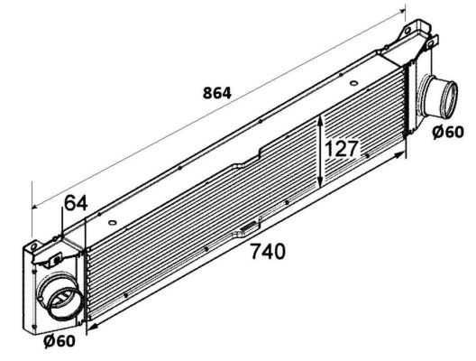 Intercooler Nrf 30798 NRF