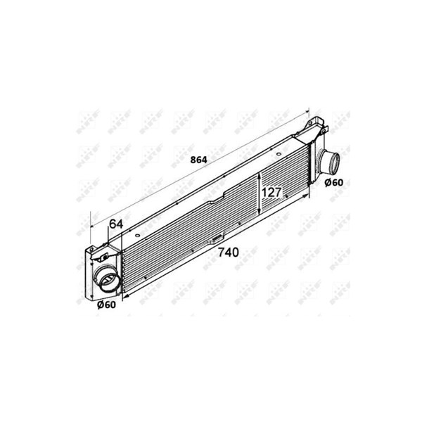 Intercooler Nrf 30798 NRF