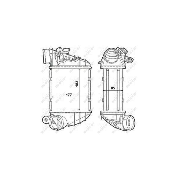 Intercooler Nrf 30799 NRF Intercooler Nrf 30799 NRF