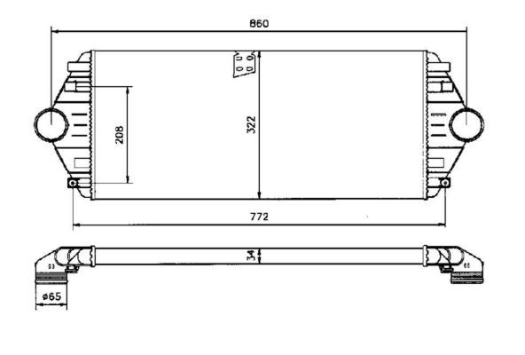 Intercooler Nrf 30803 NRF