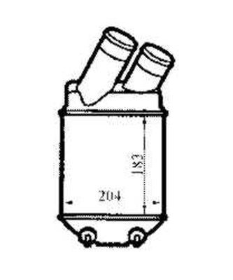 Intercooler Nrf 30832 NRF