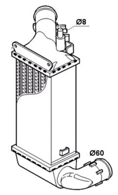 Intercooler Nrf 30835 NRF