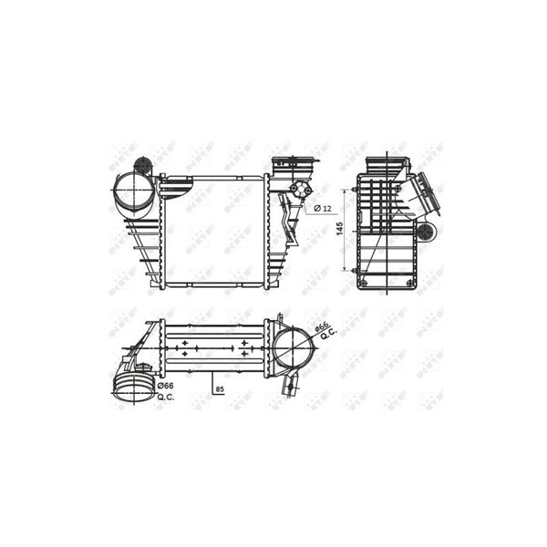 Intercooler Nrf 30838 NRF Intercooler Nrf 30838 NRF
