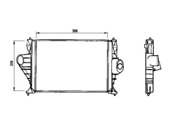 Intercooler Nrf 30843 NRF