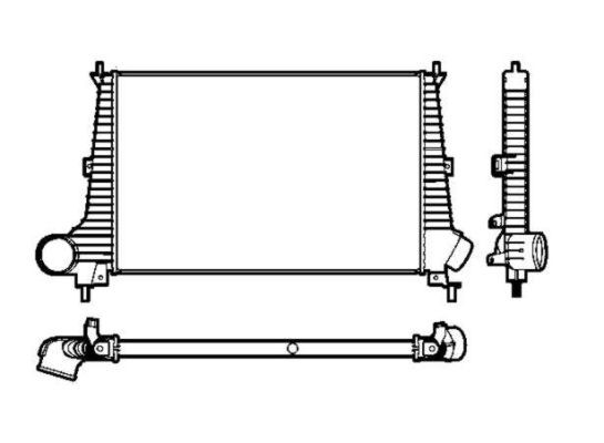 Intercooler Nrf 30845 NRF